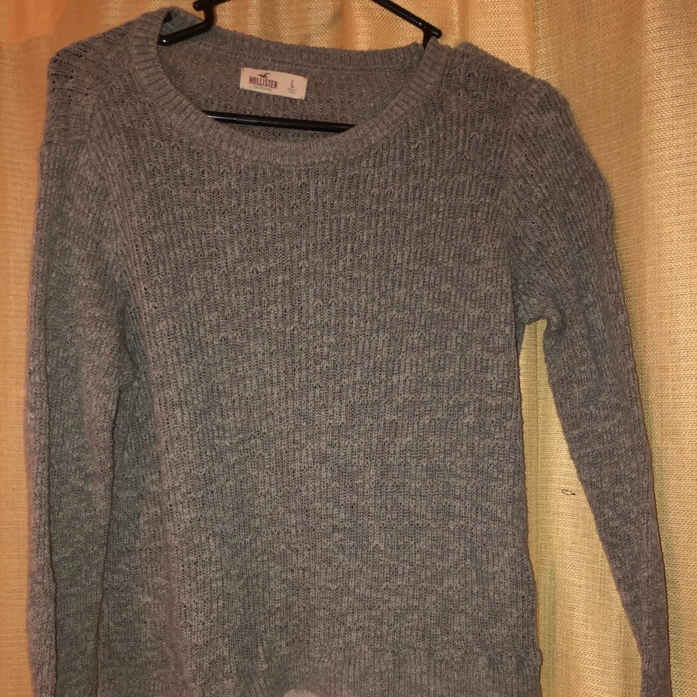 Hollister Soft Sweater with Lace Bottom
